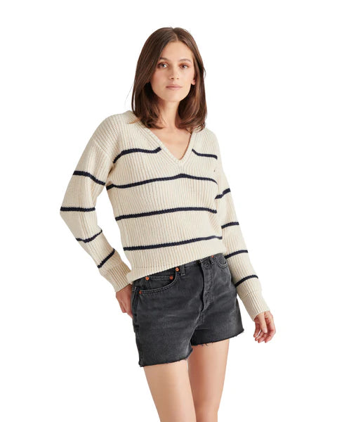 Kaitlyn Sweater - Ivory Stripe