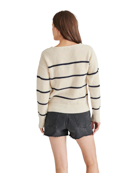 Kaitlyn Sweater - Ivory Stripe