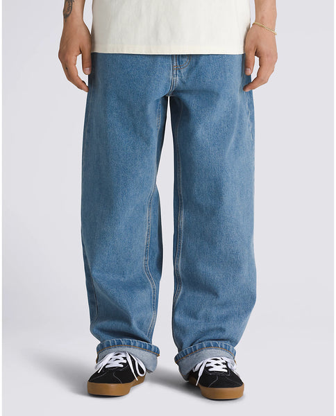 Check-5 Baggy Denim Pant - Stonewash Blue