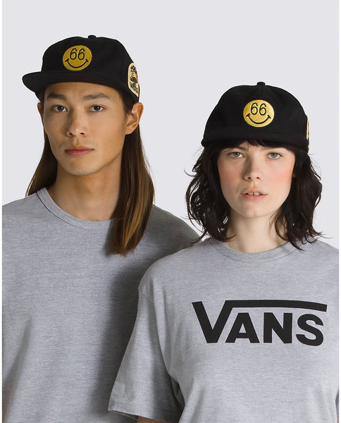 Vans 66 Unstructured Snapback Hat - Black