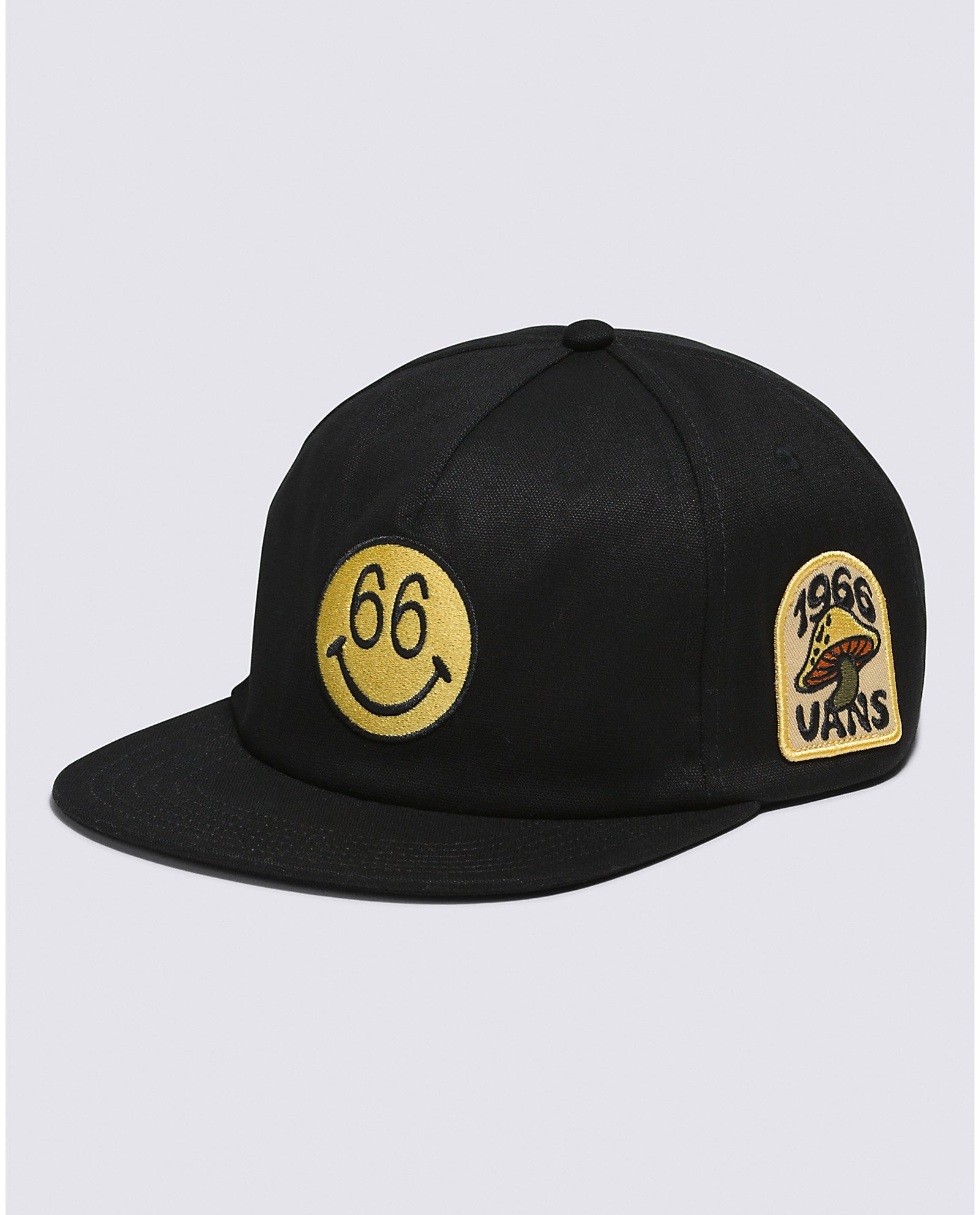 Vans 66 Unstructured Snapback Hat - Black