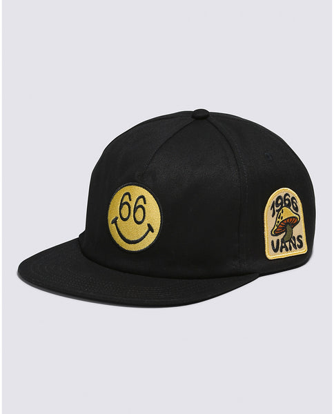 Vans 66 Unstructured Snapback Hat - Black