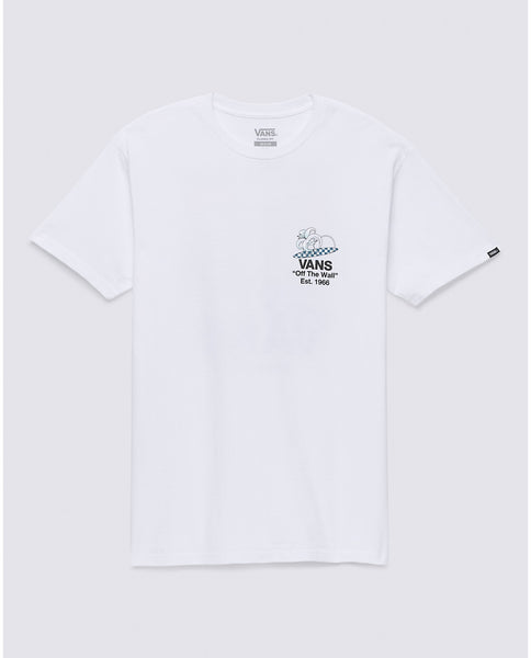 Vans Checkerboard Blooming Tee - White