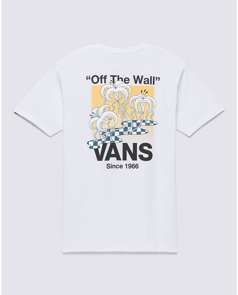 Vans Checkerboard Blooming Tee - White