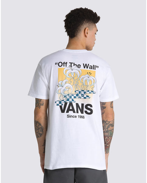 Vans Checkerboard Blooming Tee - White