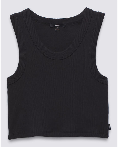 Drew Rib Tank - Black