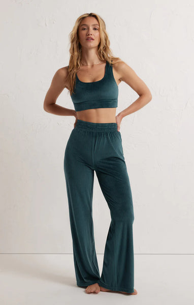 Flare Up Velour Pant