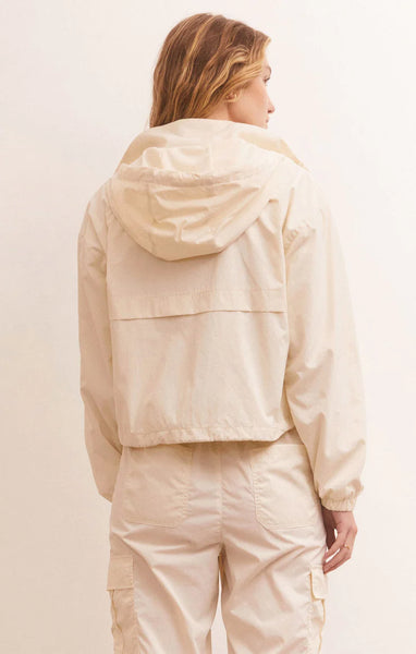 Z Supply Tiebreak Nylon Jacket - Sandstone