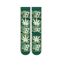 Huf x Bronze Plantlife Marled Socks - Green