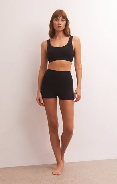 Z Supply Everyday Lounge Bike Short - Black