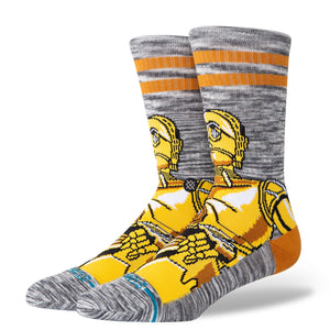 Star Wars x Stance C3PO Mid Cushion Socks