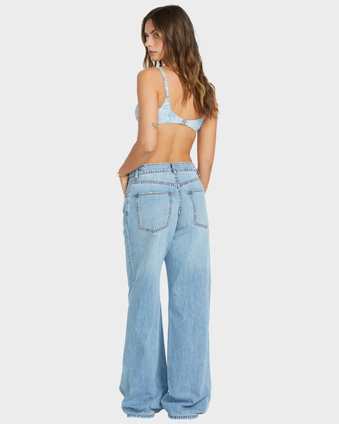 Washed By The Sun Jean Pant - Callie Blue