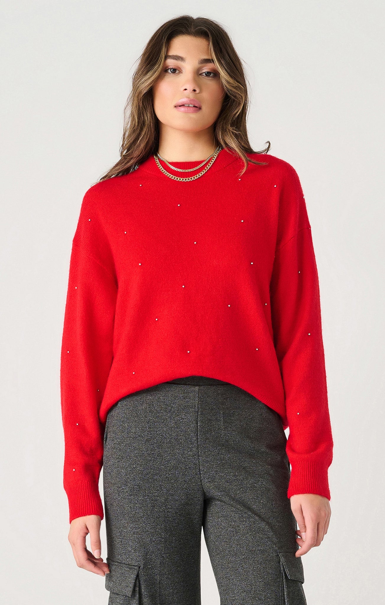 Embellished Sweater