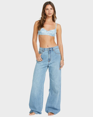 Washed By The Sun Jean Pant - Callie Blue