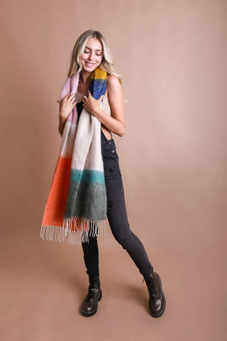 Colorblock Scarf