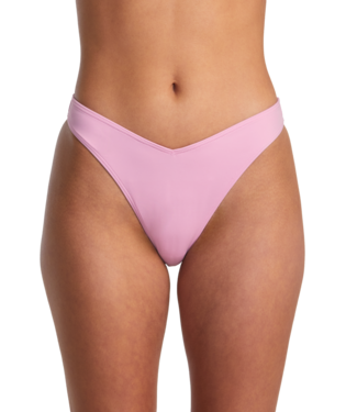 Solid V Medium French Bikini Bottom - Pastel Lavender