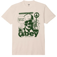 Obey Don't Waste It Tee