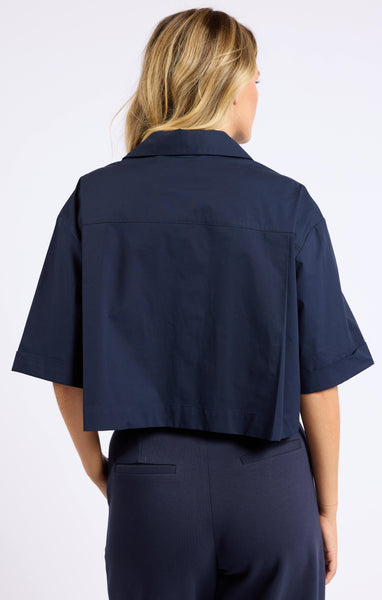 Like Totally Cargo Shirt - Navy