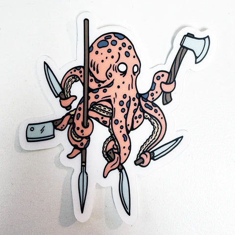 Octopus Sticker