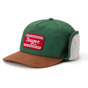 Whitewater Flapjack Hat - Green Brown