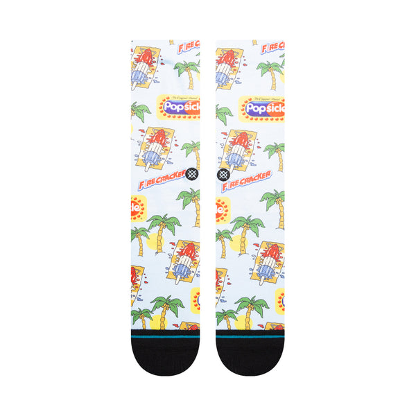 Stance Poly Blend Pops Crew Socks - Light Blue