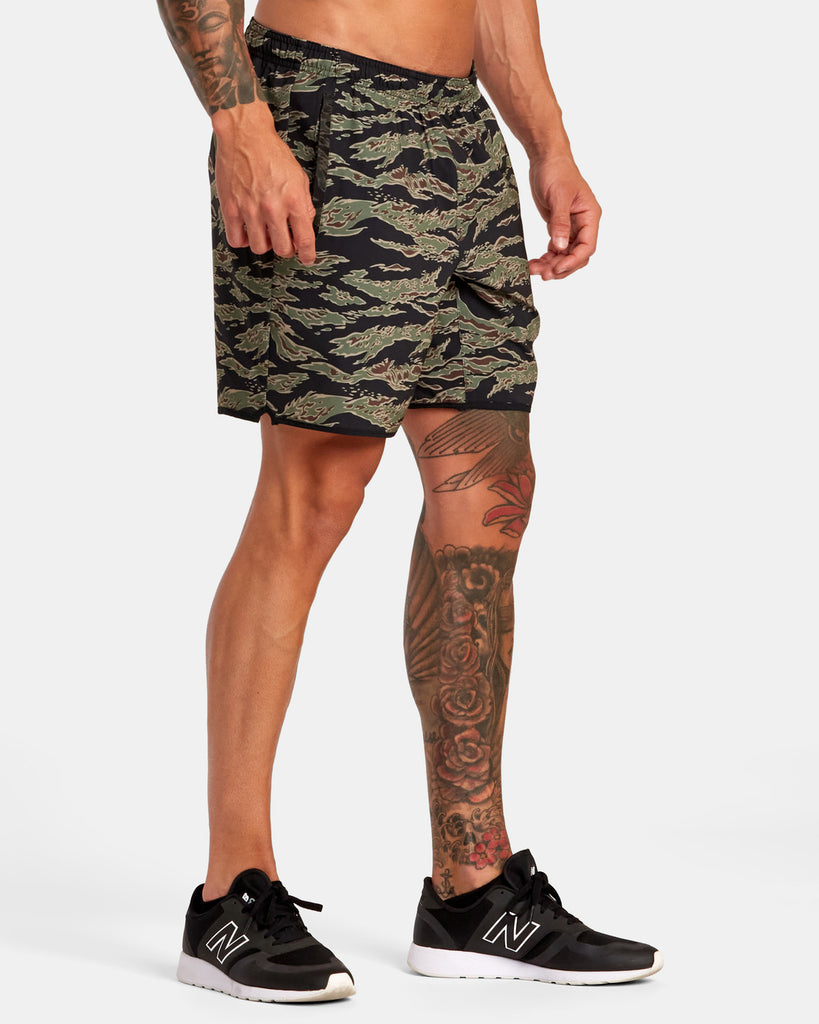 UDNAG Unisex Regular fit 'Hunting | My First Hunting' Polyester Shorts  [Size S/28In to XL/40In]