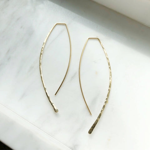 Token Ebb + Flow Slide Earrings - 14K Gold Fill