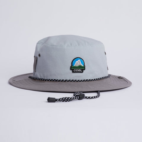 Coal The Seymour Waxed Canvas Boonie Hat - Light Grey