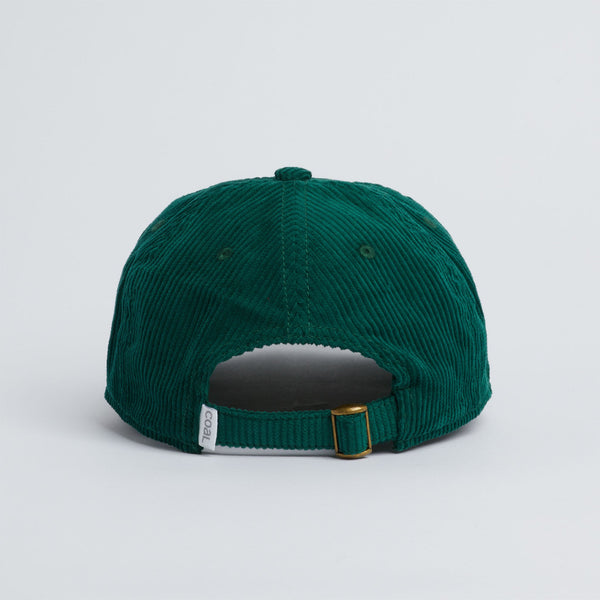 Coal Whidbey Ultra Low Corduroy Cap - Dark Green