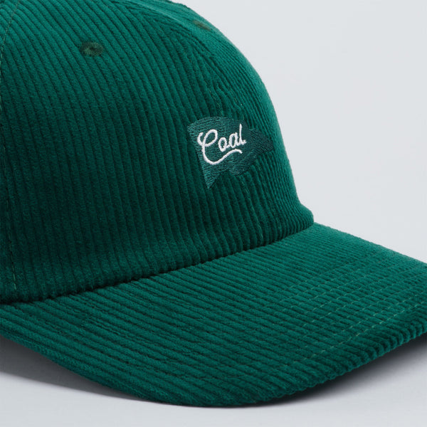 Coal Whidbey Ultra Low Corduroy Cap - Dark Green