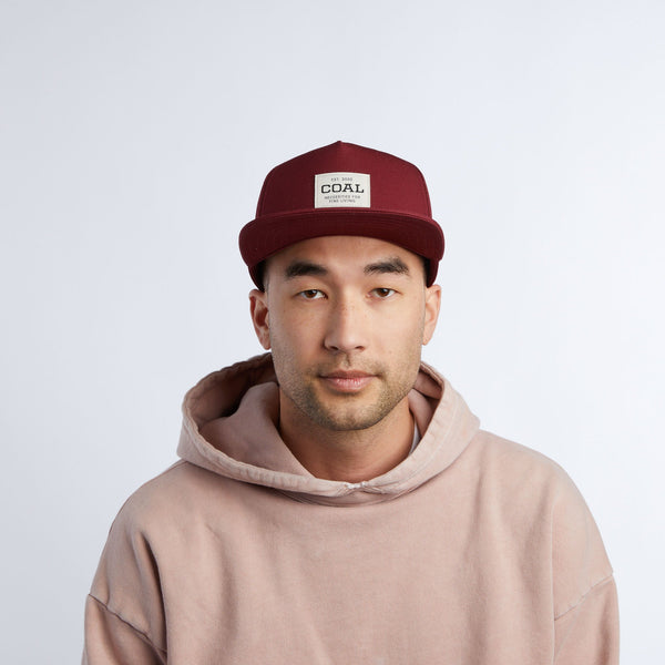 Coal The Uniform Classic Cap - Dark Red