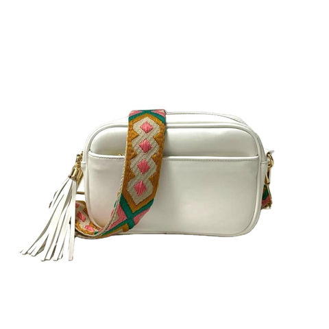 Courtney Crossbody - White