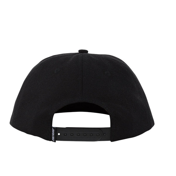 Santa Cruz Reverse Dot Eco Snapback Hat - Eco Black