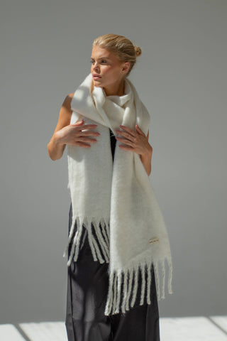 Arctic Fox & Co. The Reykjavik Scarf - Polar White