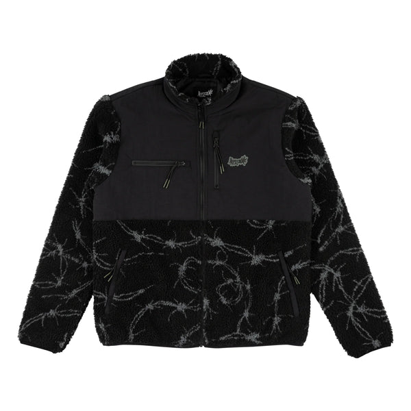 Wire Full-Zip Sherpa Fleece