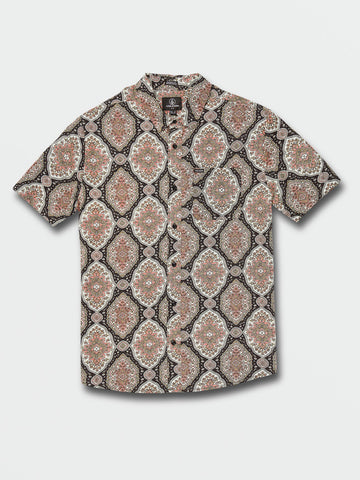 Volcom Rickshaw Short Sleeve Woven - Military