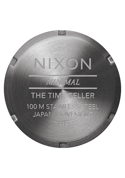 Nixon Time Teller Watch - Gunmetal / Black Sunray