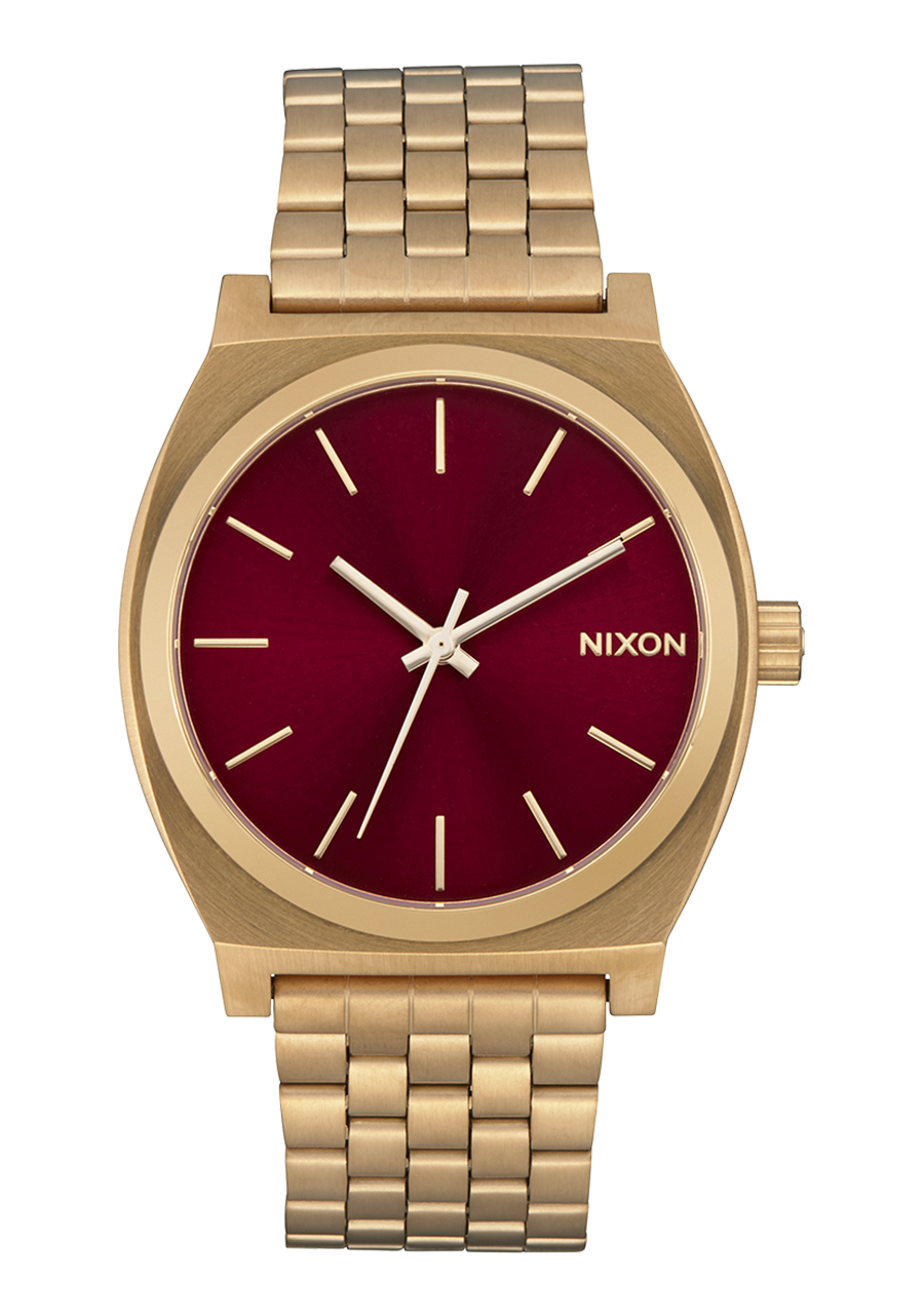 Nixon Time Teller Watch - Oxblood / Sunray