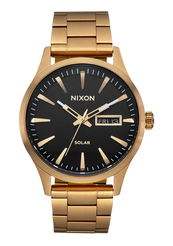 Nixon Sentry Solar Stainless Steel Watch