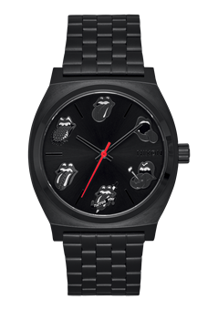 Nixon x Rolling Stones Time Teller Watch - All Black