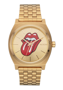 Nixon Rolling Stones Time Teller Watch - Gold Gold