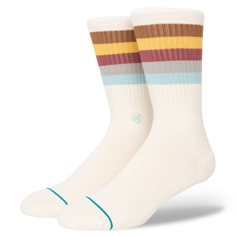 Stance Maliboo Crew Socks - Vintage White