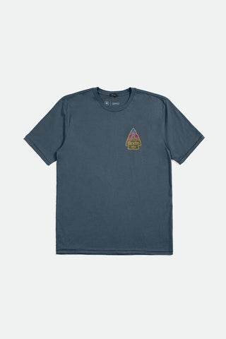 Brixton Holt Short Sleeve T-Shirt - Idie Teal