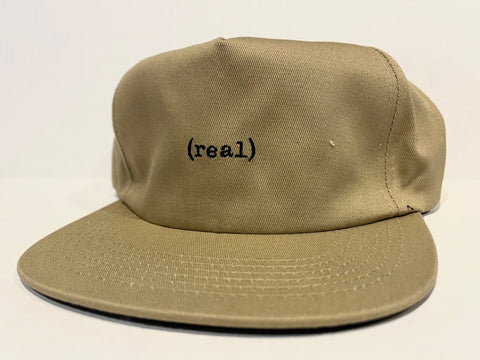 Real Lowercase Snapback Hat