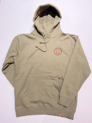 Spitfire Classic Swirl Overlay Pullover Hoodie - Army