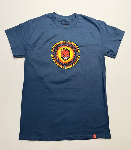 Spitfire OG Fireball Short Sleeve Tee - Blue