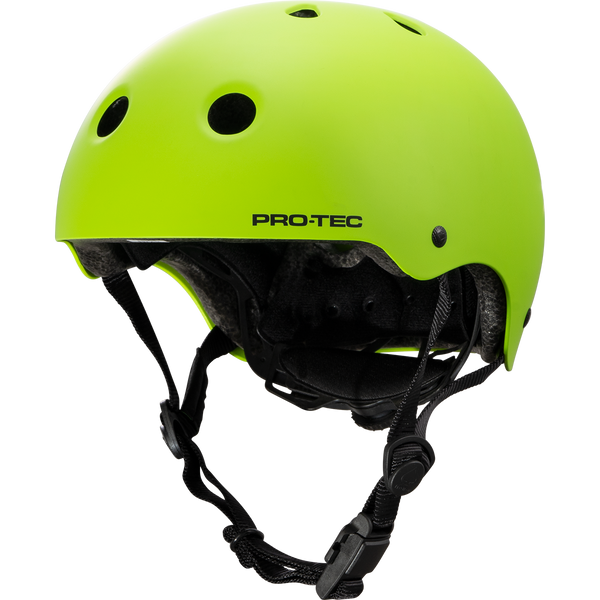 Pro-tec JR Classic Certified Skate Helmet - Matte Lime
