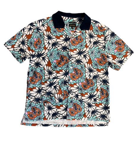 Brixton Bunker Reserve Short Sleeve Terry Cloth