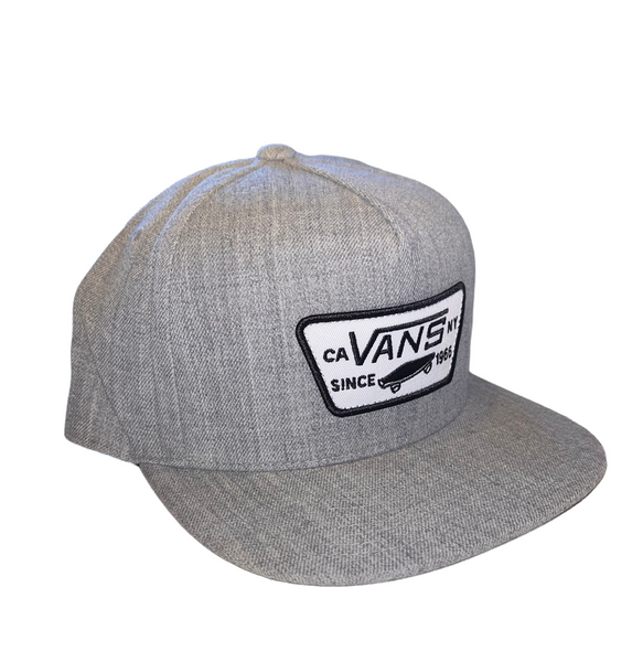 Vans Full Patch Snapback Hat - Heather Grey