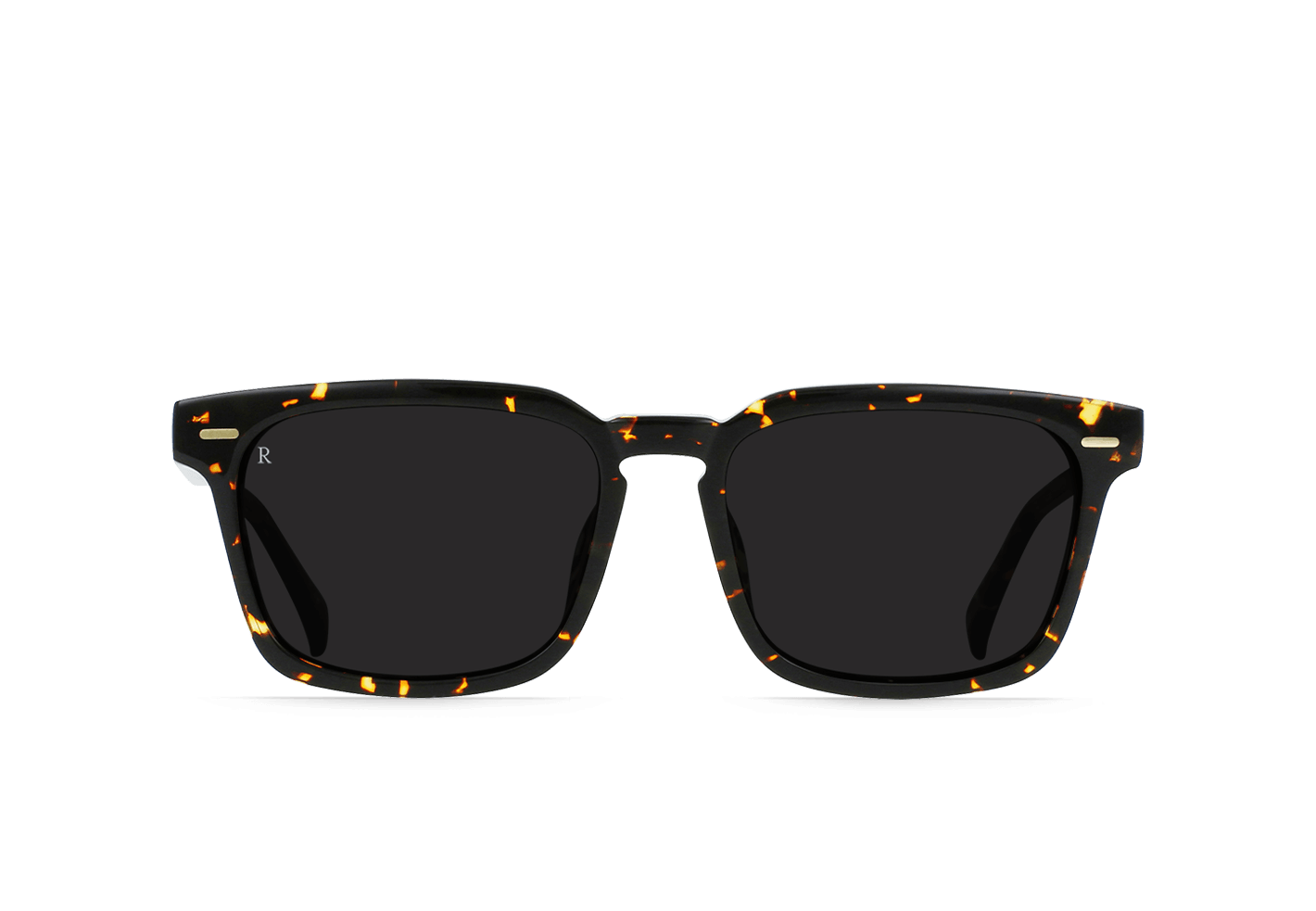 Raen Adin Men's Square Sunglasses - Cosmos Tortoise/Dark Smoke